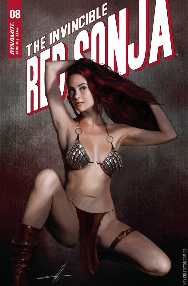 Variant Cover for Invincible Red Sonja #8