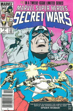Variant Cover for Marvel Super Heroes Secret Wars #7