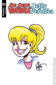 Variant Cover for Red Sonja and Vampirella Meet Betty and Veronica #1