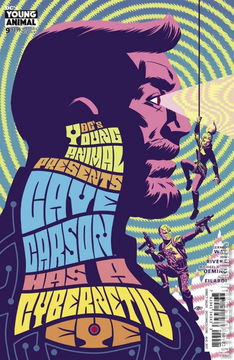 Variant Cover for Cave Carson Has a Cybernetic Eye #9