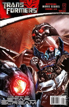 Variant Cover for Transformers Movie Sequel: The Reign of Starscream #4