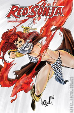 Variant Cover for Red Sonja #28