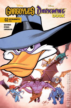Variant Cover for Gargoyles / Darkwing Duck #2