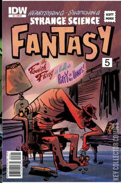 Variant Cover for Strange Science Fantasy #5