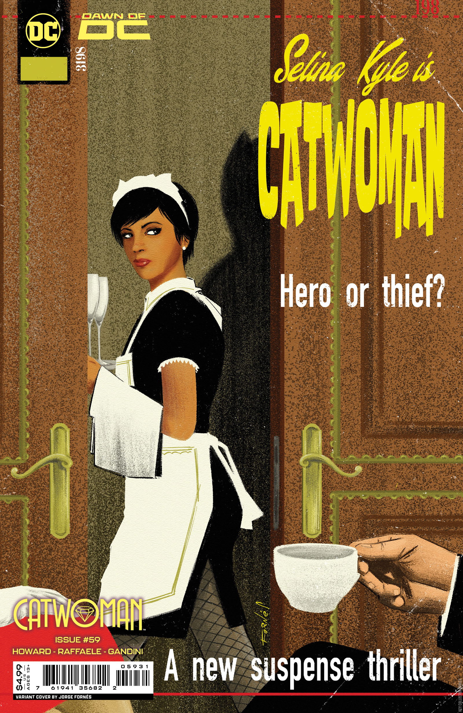 Variant Cover for Catwoman #59