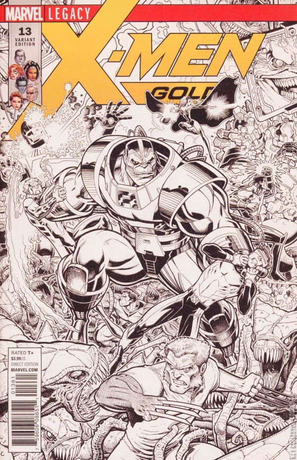 Variant Cover for X-Men: Gold #13