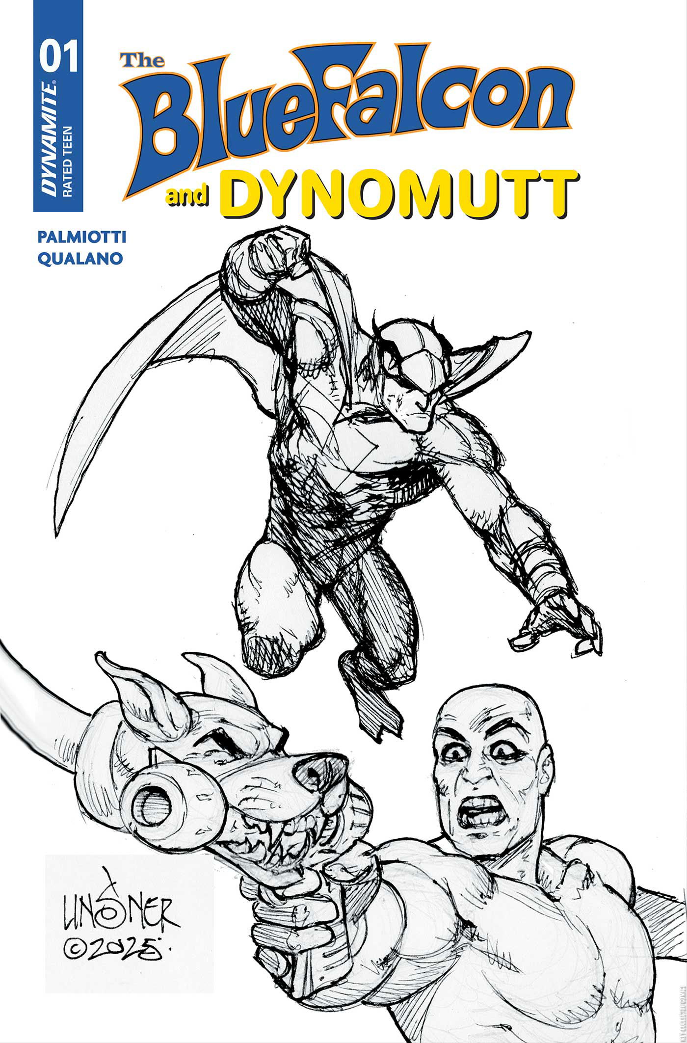 Cover art for Blue Falcon and Dynomutt, The #1 