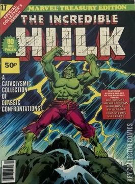 Variant Cover for Marvel Treasury Edition #17