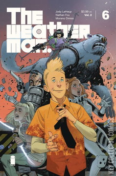 Variant Cover for The Weatherman #6