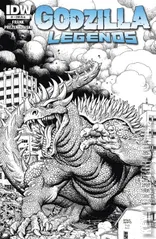 Variant Cover for Godzilla Legends #1