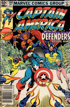 Variant Cover for Captain America #268