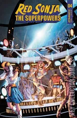 Variant Cover for Red Sonja: The Superpowers #4