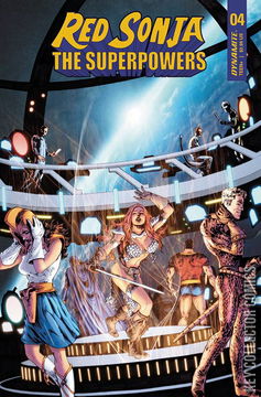 Variant Cover for Red Sonja: The Superpowers #4