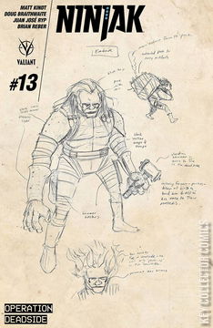 Variant Cover for Ninjak #13