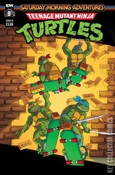 Variant Cover for Teenage Mutant Ninja Turtles: Saturday Morning Adventures #9