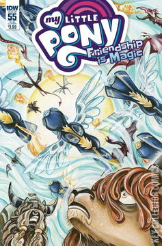 Variant Cover for My Little Pony: Friendship Is Magic #55