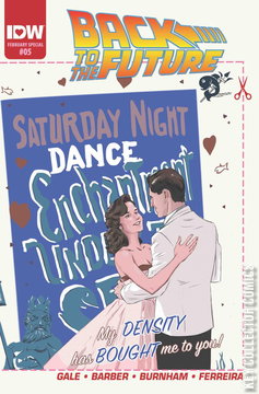 Variant Cover for Back to the Future #5