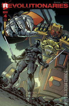 Variant Cover for Revolutionaries #4