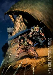 Variant Cover for Conan and Dragonero #1