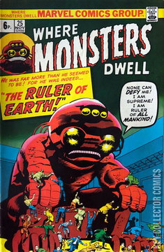 Variant Cover for Where Monsters Dwell #25