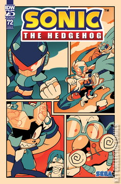 Variant Cover for Sonic the Hedgehog #72