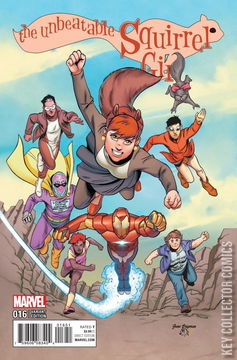 Variant Cover for Unbeatable Squirrel Girl II #16