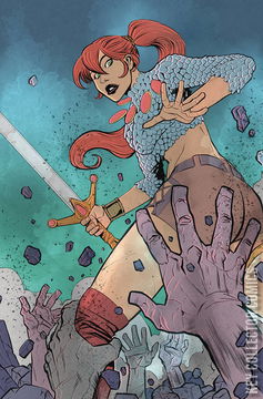 Variant Cover for Immortal Red Sonja #8