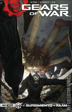 Variant Cover for Gears of War: Rise of Raam #4