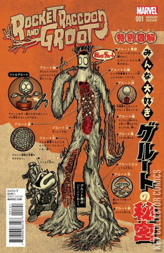 Variant Cover for Rocket Raccoon and Groot #1