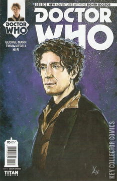 Variant Cover for Doctor Who: The Eighth Doctor #5
