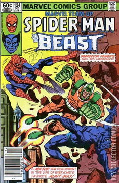 Variant Cover for Marvel Team-Up #124