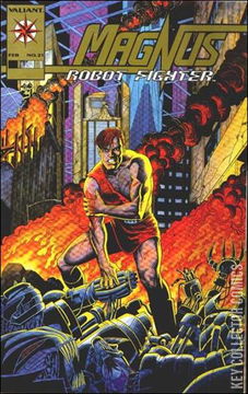 Variant Cover for Magnus Robot Fighter #21