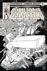 Variant Cover for Battlestar Galactica Classic #5