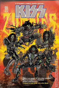 Variant Cover for KISS / Zombies #5