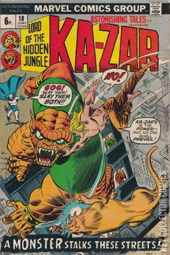 Variant Cover for Astonishing Tales #18