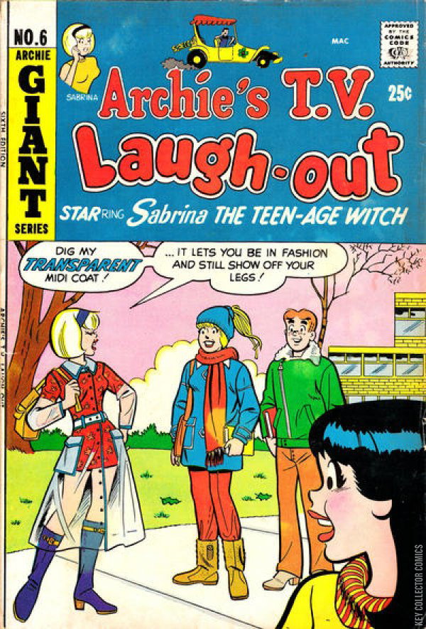 Archie's TV Laugh-Out #6 Published February 1971 | Key