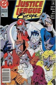 Variant Cover for Justice League Europe #26