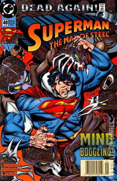 Variant Cover for Superman: The Man of Steel #40