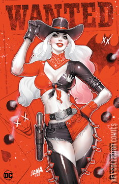 Variant Cover for Harley Quinn: Black, White, Redder #5