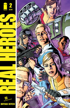 Variant Cover for Real Heroes #2