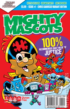 Variant Cover for Mighty Mascots #1