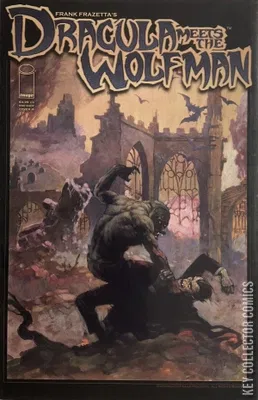 Frank Frazetta's Dracula Meets the Wolf-Man