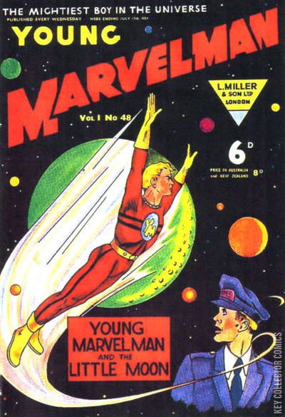 Cover art for Young Marvelman #48 