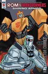 Variant Cover for ROM vs. Transformers: Shining Armor #5