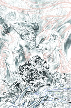 Variant Cover for Knight Terrors: Night's End #1