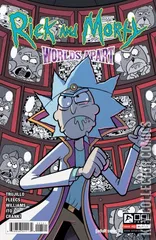 Variant Cover for Rick and Morty: Worlds Apart #3