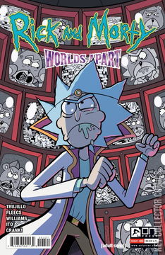 Variant Cover for Rick and Morty: Worlds Apart #3