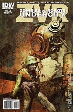 Variant Cover for Zombies vs. Robots: Undercity #3