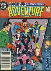 Cover for Adventure Comics #500