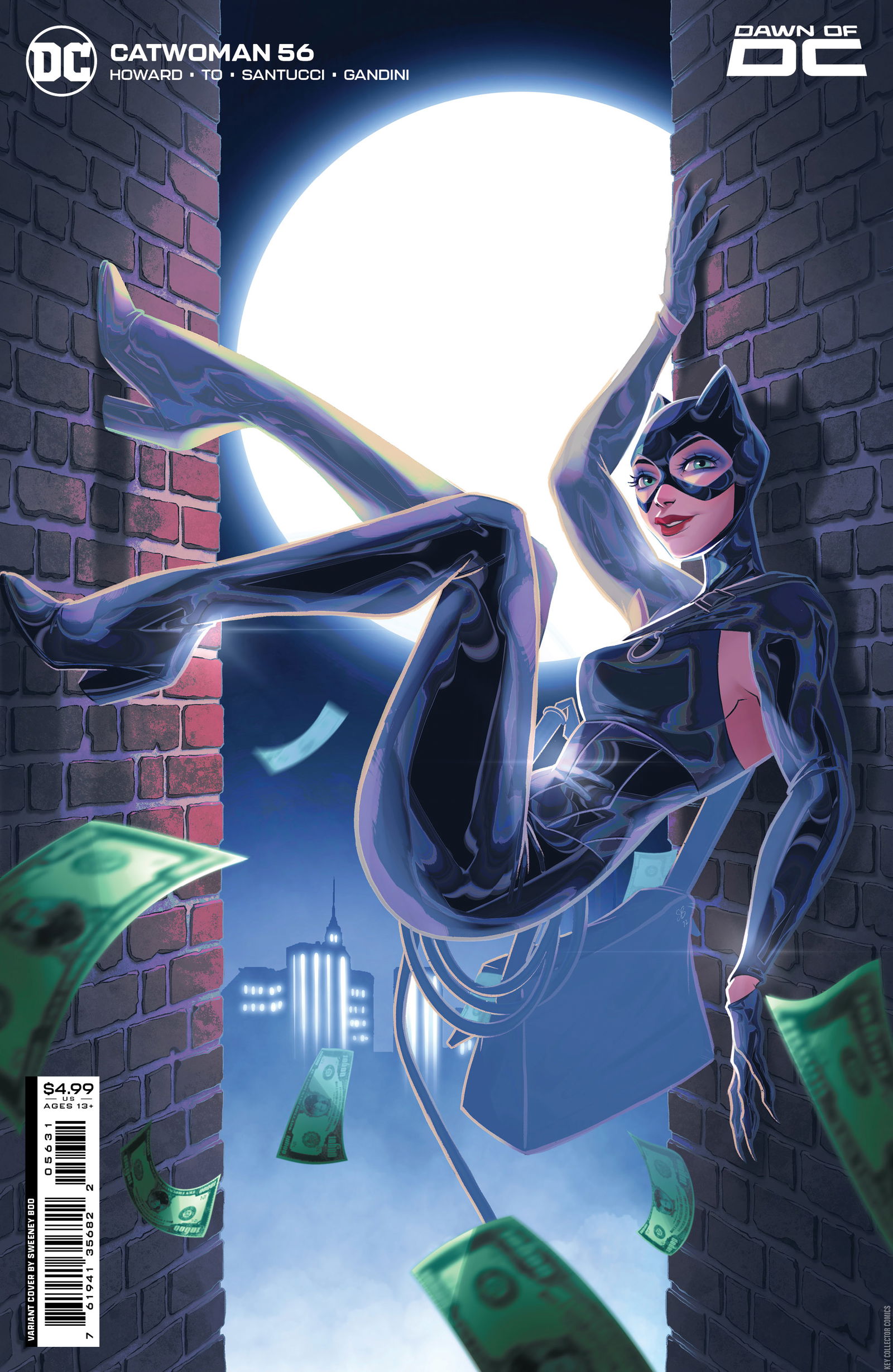 Variant Cover for Catwoman #56